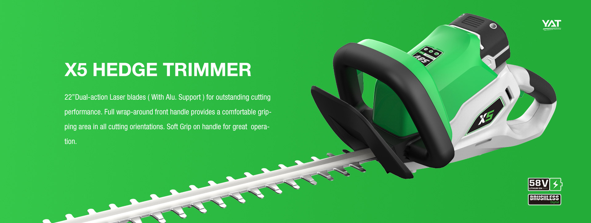 X5 HEDGE TRIMMER